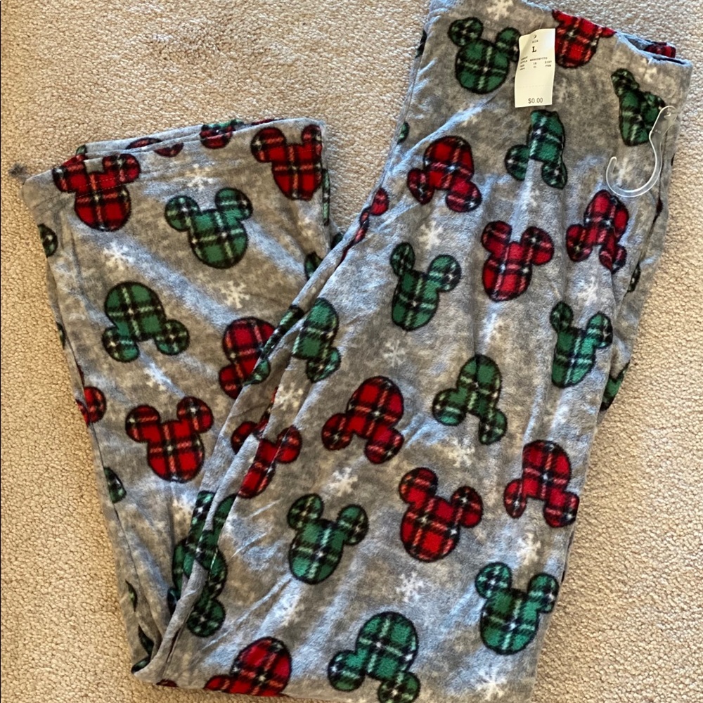 Women's Mickey Mouse fleece pj bottom